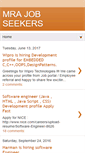 Mobile Screenshot of mrajobseekers.com